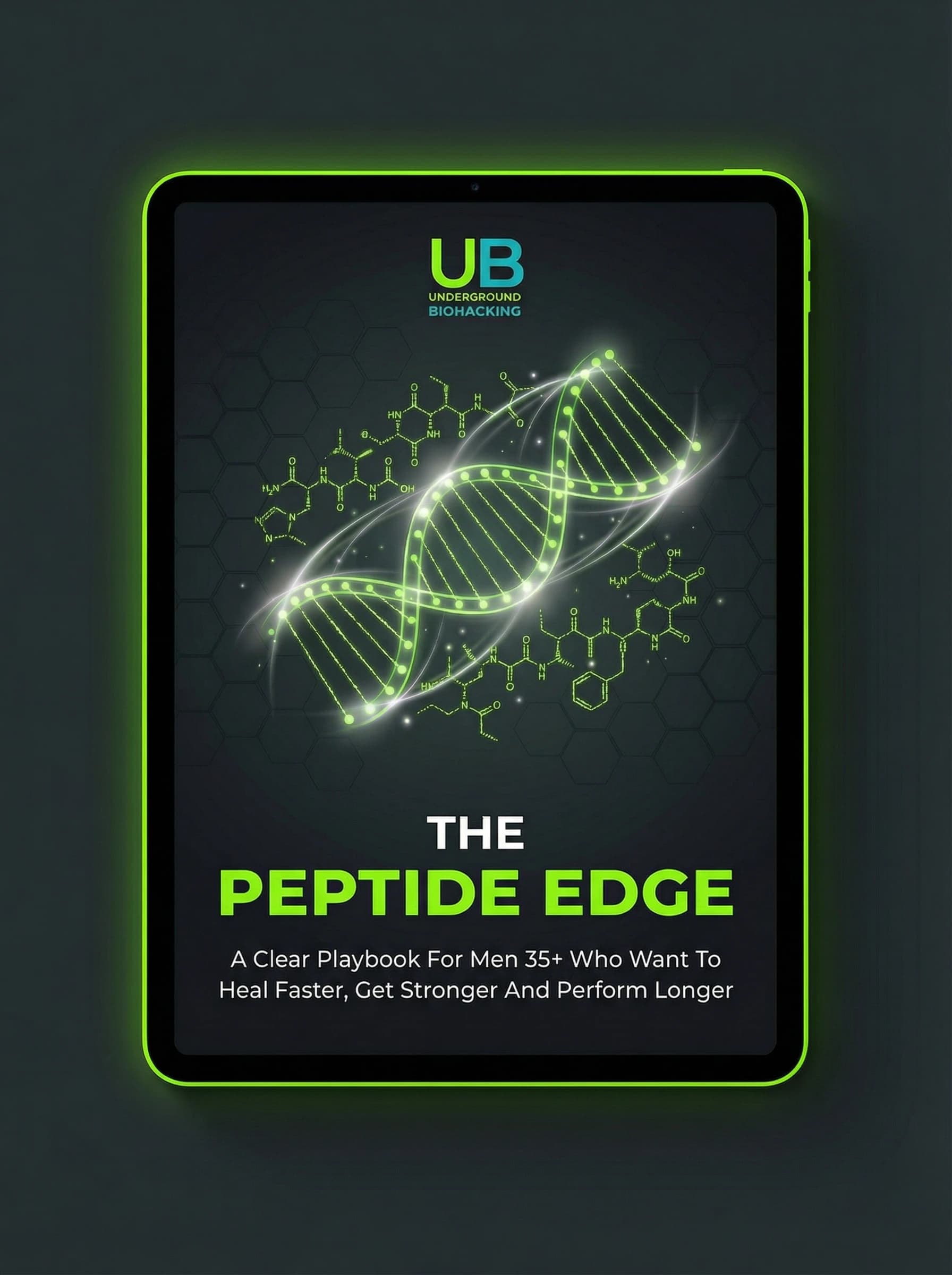 The Peptide Edge on iPad