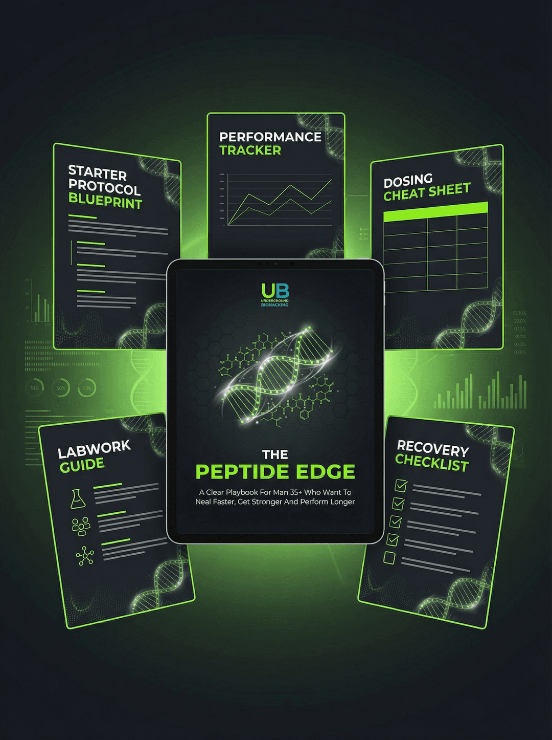 The Peptide Edge book bundle with all bonuses