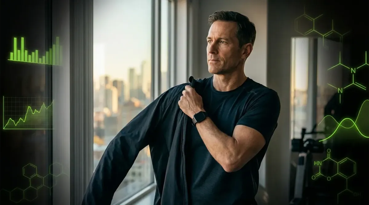 High-performing man focused on results