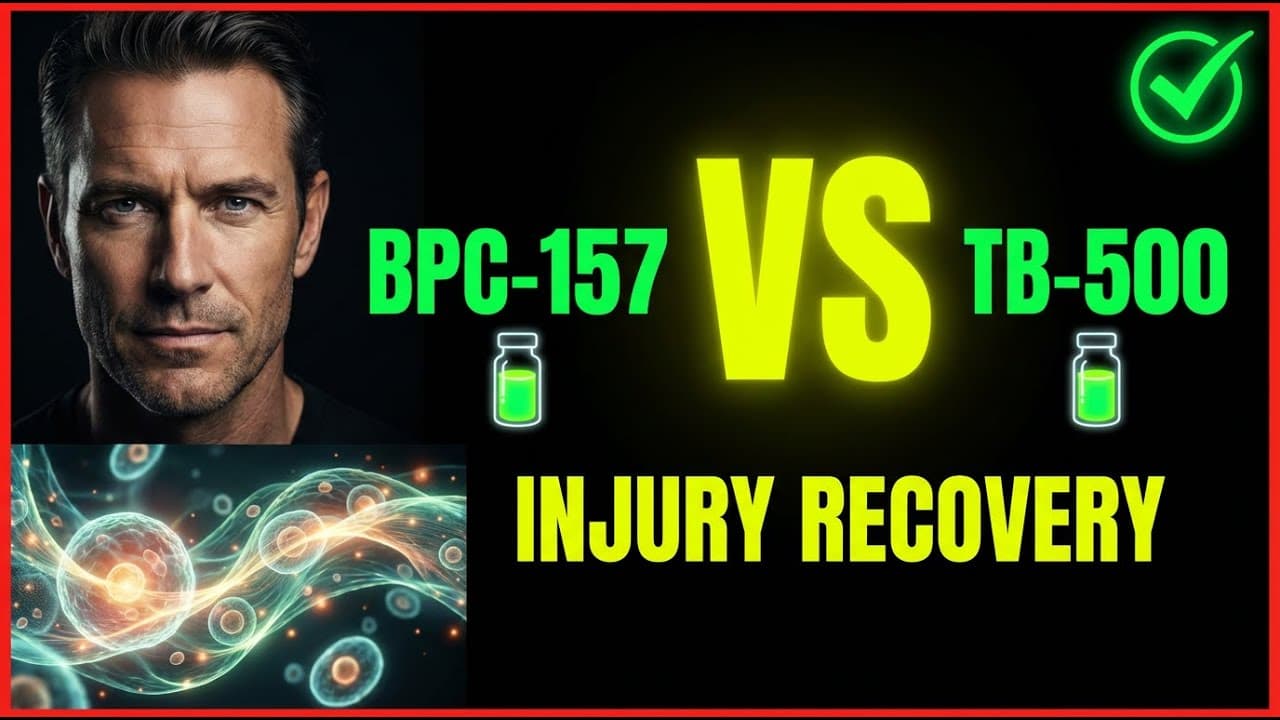 BPC 157 vs TB 500: Best Peptide Stack for Injury Recovery (Wolverine Protocol)
