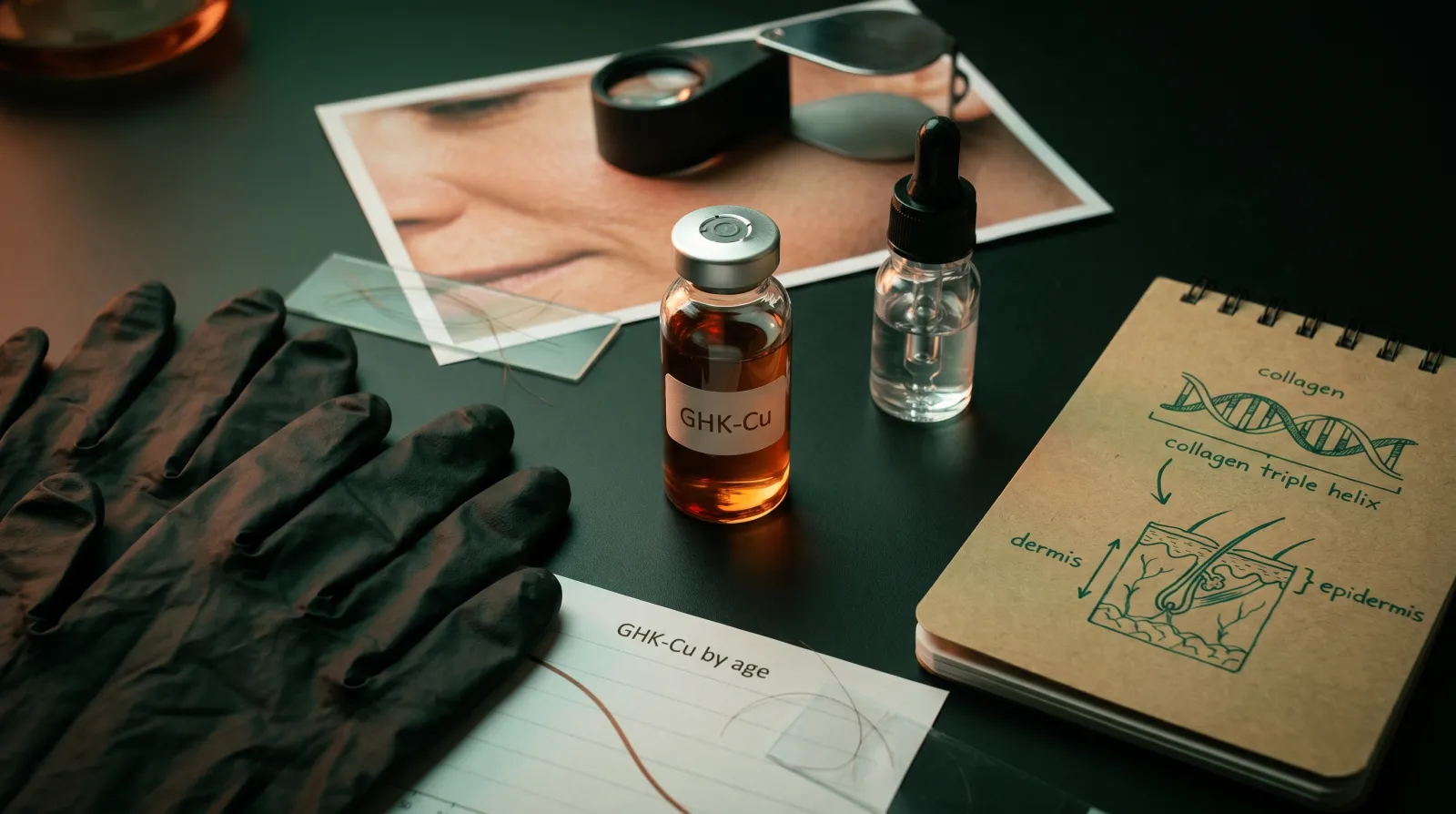 GHK-Cu copper peptide: complete guide to skin, hair, and tissue repair benefits