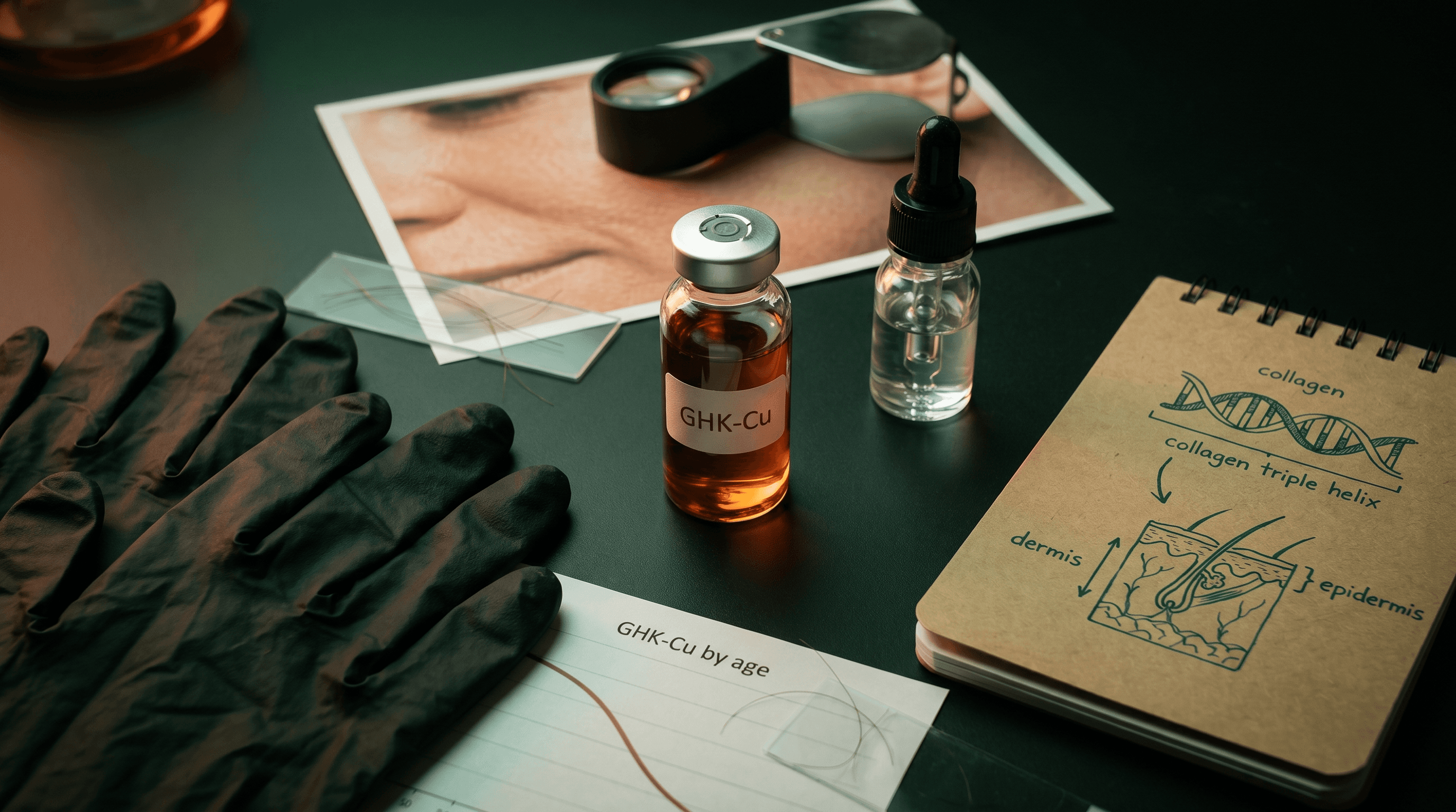 GHK-Cu copper peptide: complete guide to skin, hair, and tissue repair benefits